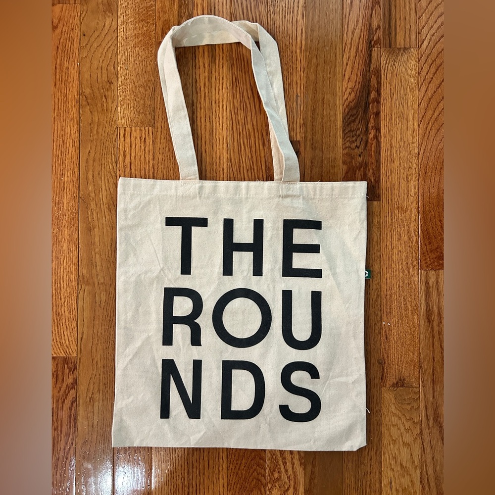 THE ROUNDS cotton tote bag